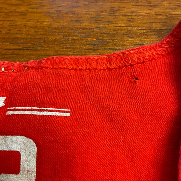 Bar Down Red Tank Top - Size S - Picture 4 of 5